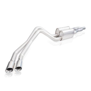 Chevrolet Tahoe Performance Exhaust - Rear - Stainless Works - Legend Cat-Back with Dual 4 Chevrolet Tahoe Performance Exhaust - Rear - Stainless Works - Legend Cat-Back with Dual 4